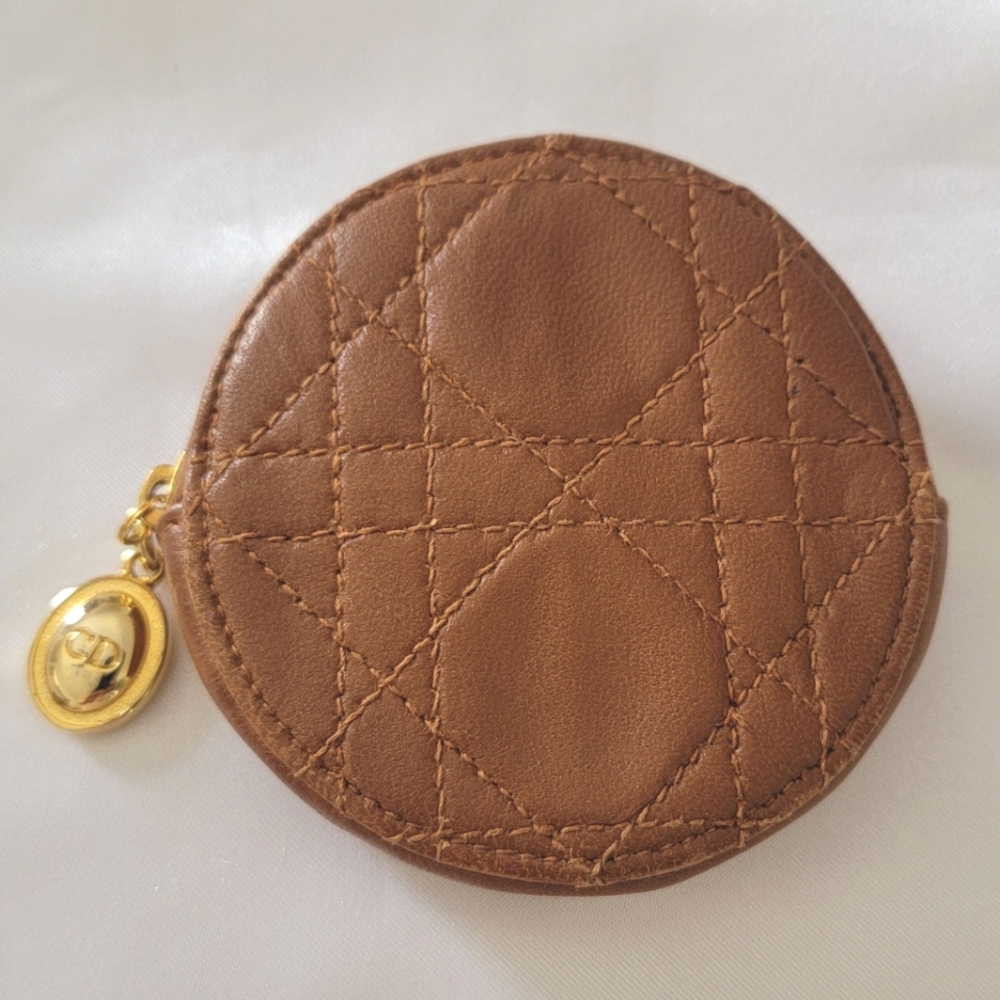 Dior Coin Lady Dior Leather Coin Purse